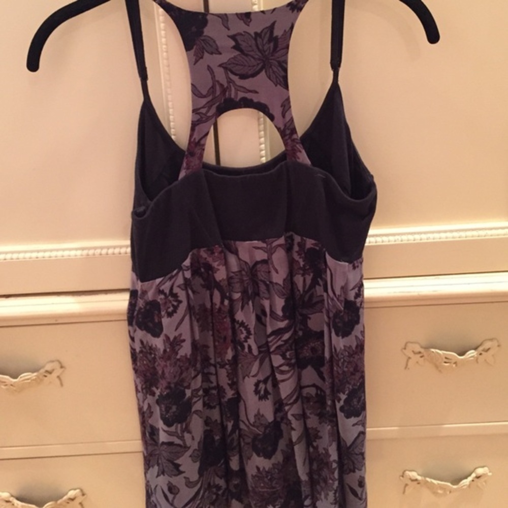 NWOT Hurley printed cotton tunic tank top - Picture 3 of 3
